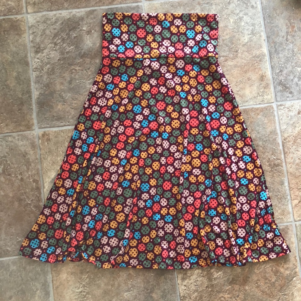 Nwot XS Azure Lularoe Skirt